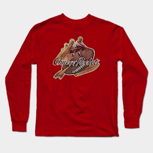 Chicago Rockets Football Team Long Sleeve T-Shirt